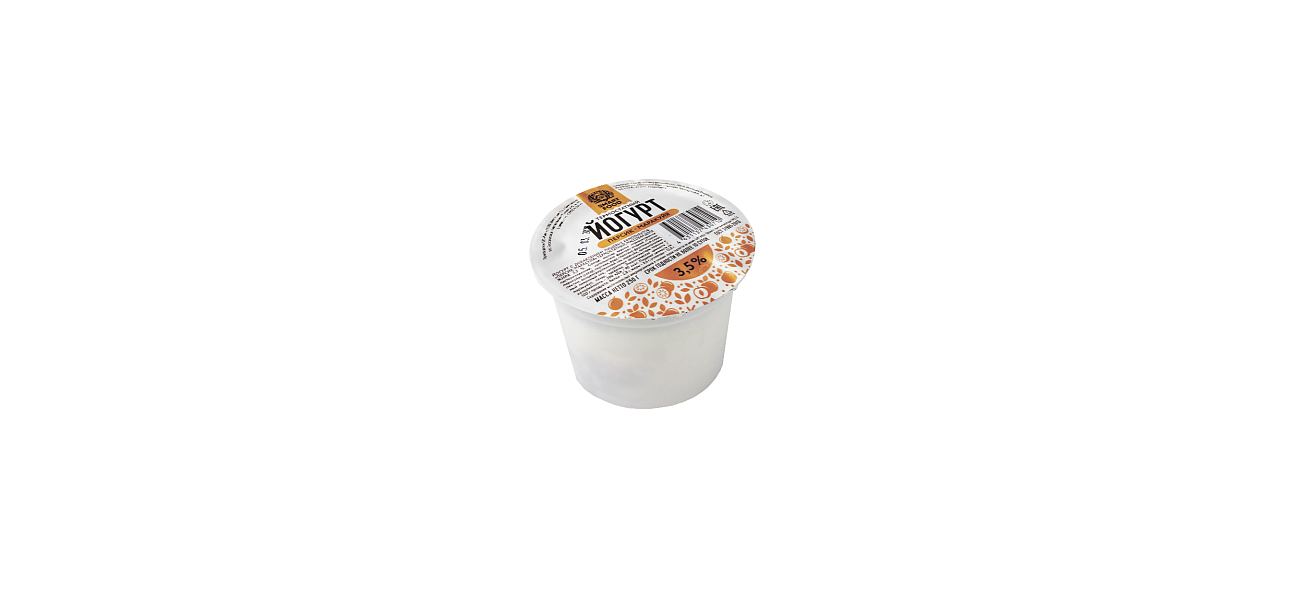 Йогурт "Smart food", 3.5%, персик, маракуйя, 250г